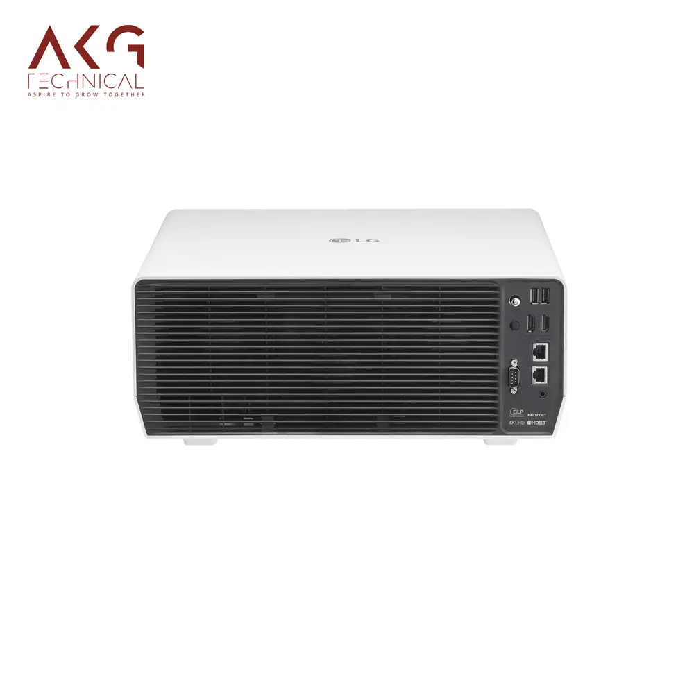 LG ProBeam BU50RG 5000 Lumen Laser Projector. 4K UHD resolution and built on the High Performance webOS Platform