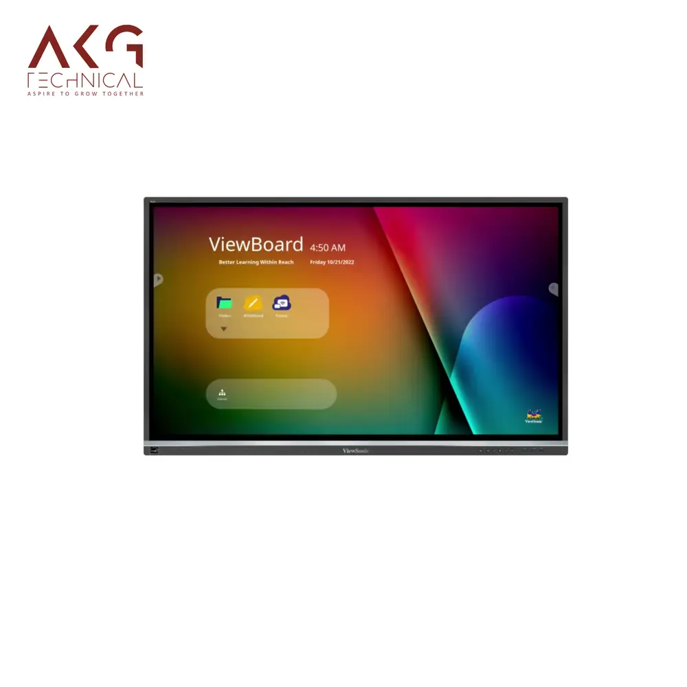 ViewSonic ViewBoard, 55" Interactive Flat Panel, Model No.  IFP5550-5