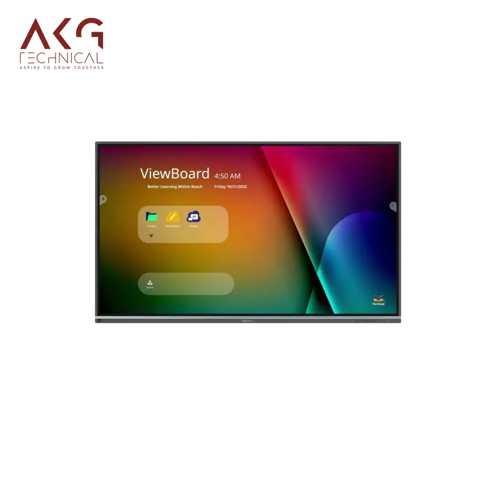 ViewSonic ViewBoard , 86" Interactive Flat Panel,  Model No. IFP8650-5