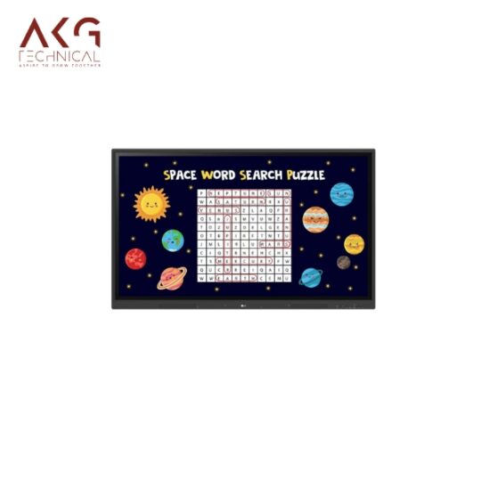 75" Interactive Flat Panel, Model No. 75TR3DK