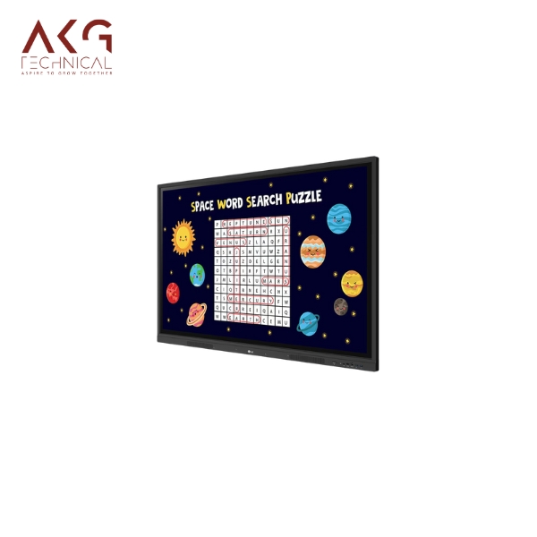 LG CreateBoard, 75" Interactive Flat Panel, Model No. 75TR3DK - Image 5