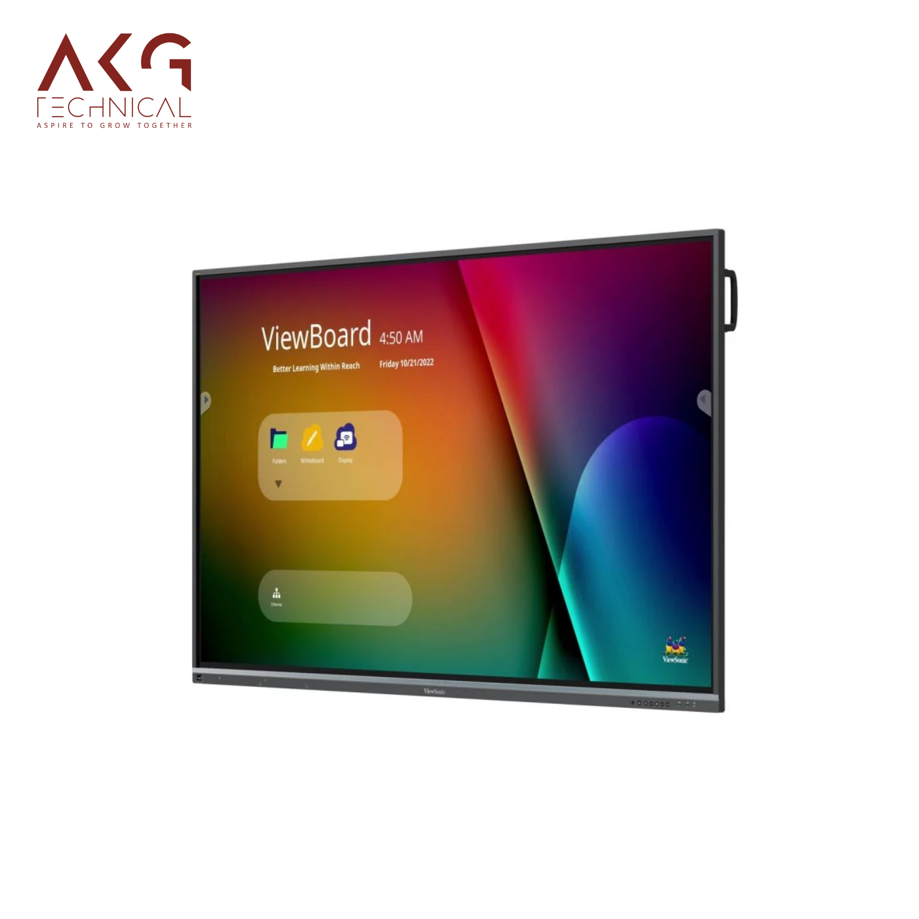 ViewSonic ViewBoard , 86" Interactive Flat Panel, Model No. IFP8650-5 - Image 4